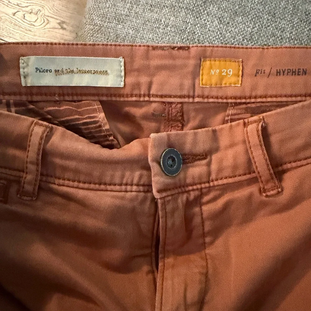 Pilcro Women's Hyphen Faded Coral Shorts - Picture 4 of 4